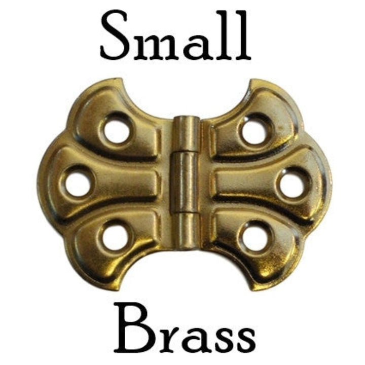 Historical Embossed Butterfly Hinge: Vintage Elegance for Your Cabinets Hinges Restoration Supplies