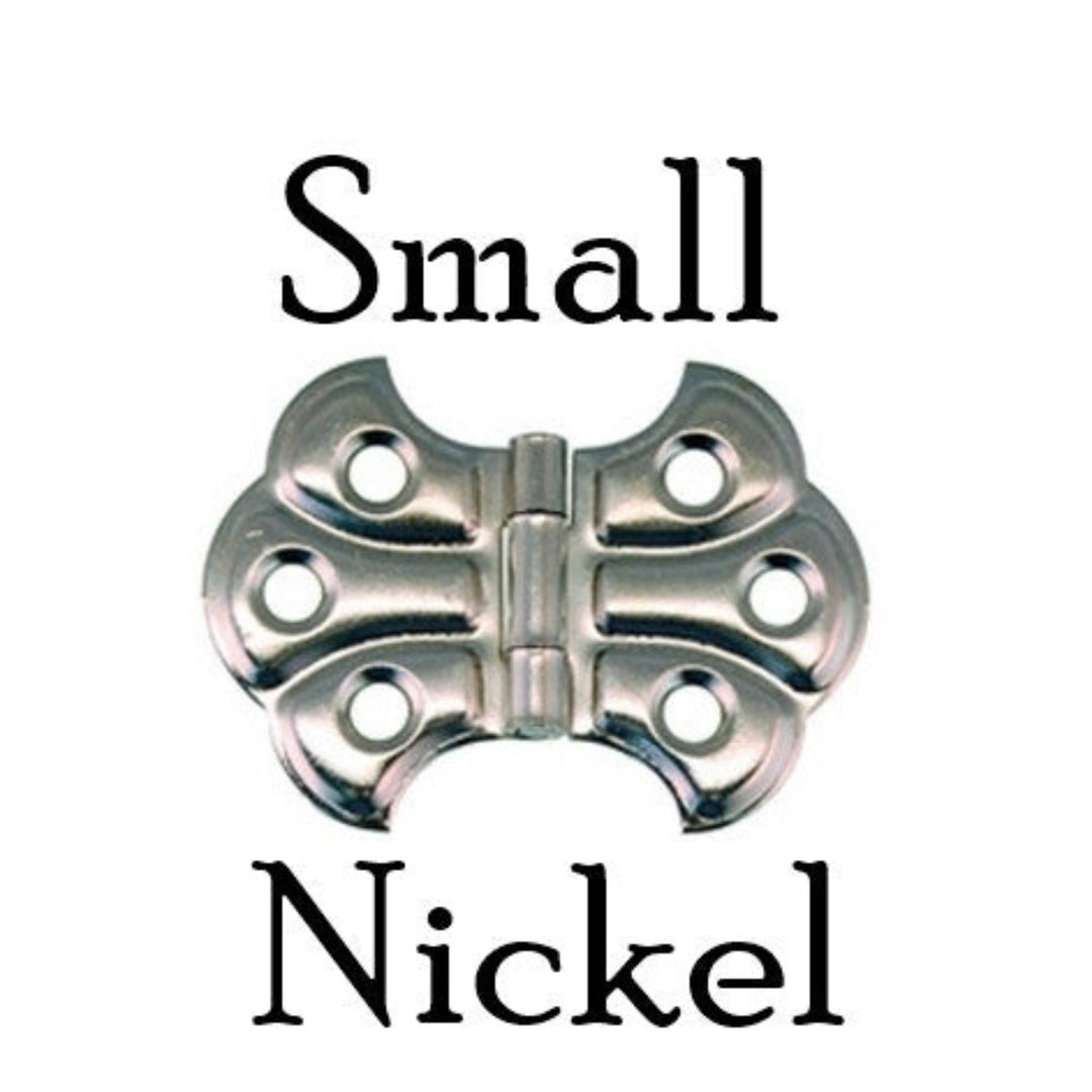 Historical Embossed Butterfly Hinge: Vintage Elegance for Your Cabinets Hinges Restoration Supplies
