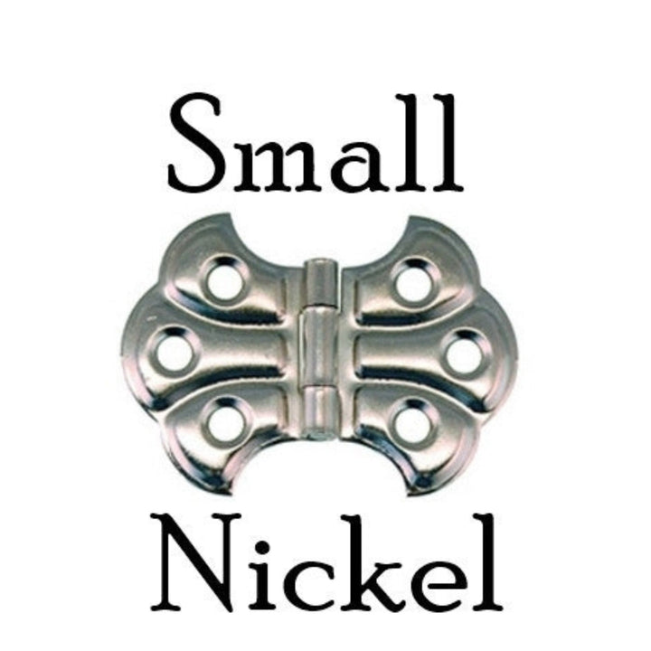 Historical Embossed Butterfly Hinge: Vintage Elegance for Your Cabinets Hinges Restoration Supplies