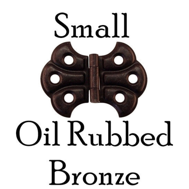 Historical Embossed Butterfly Hinge: Vintage Elegance for Your Cabinets Hinges Restoration Supplies
