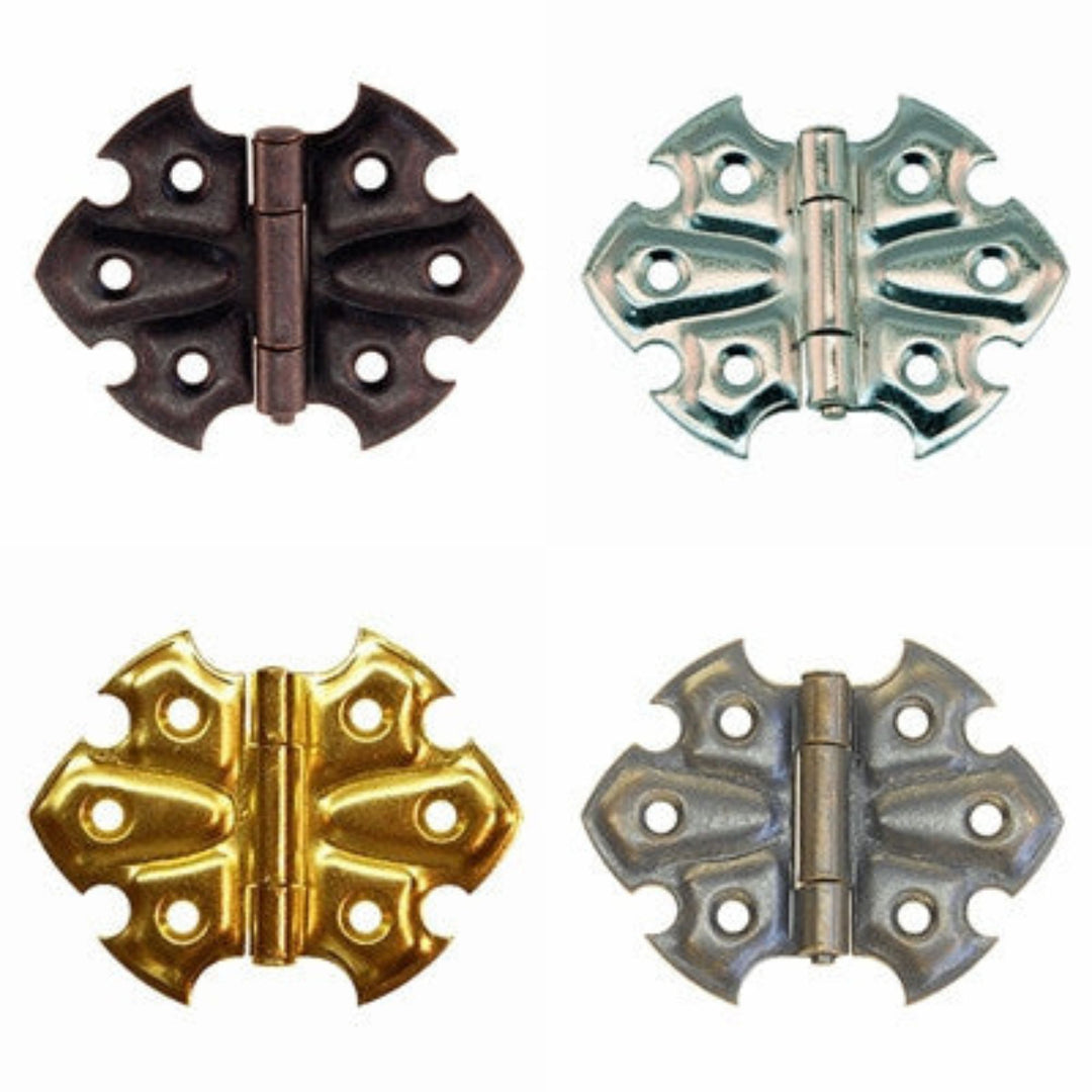 Embossed Ornamental Hinge Hinges Restoration Supplies