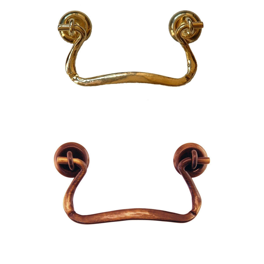 Simple Brass Bail Handle Furniture Hardware Restoration Supplies