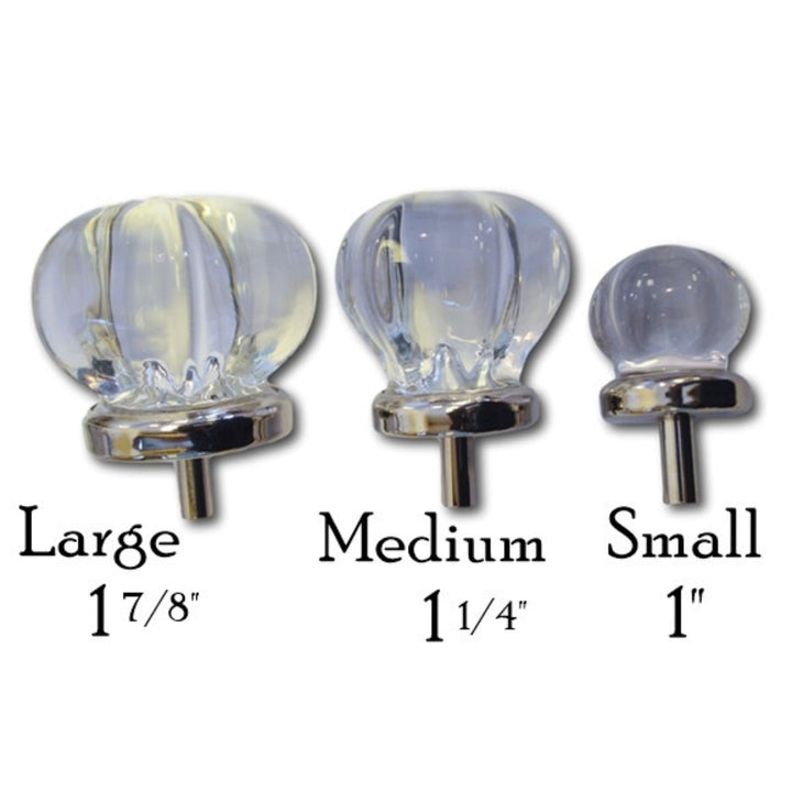 Clear Glass Knob, Star-Shaped Furniture Hardware Restoration Supplies
