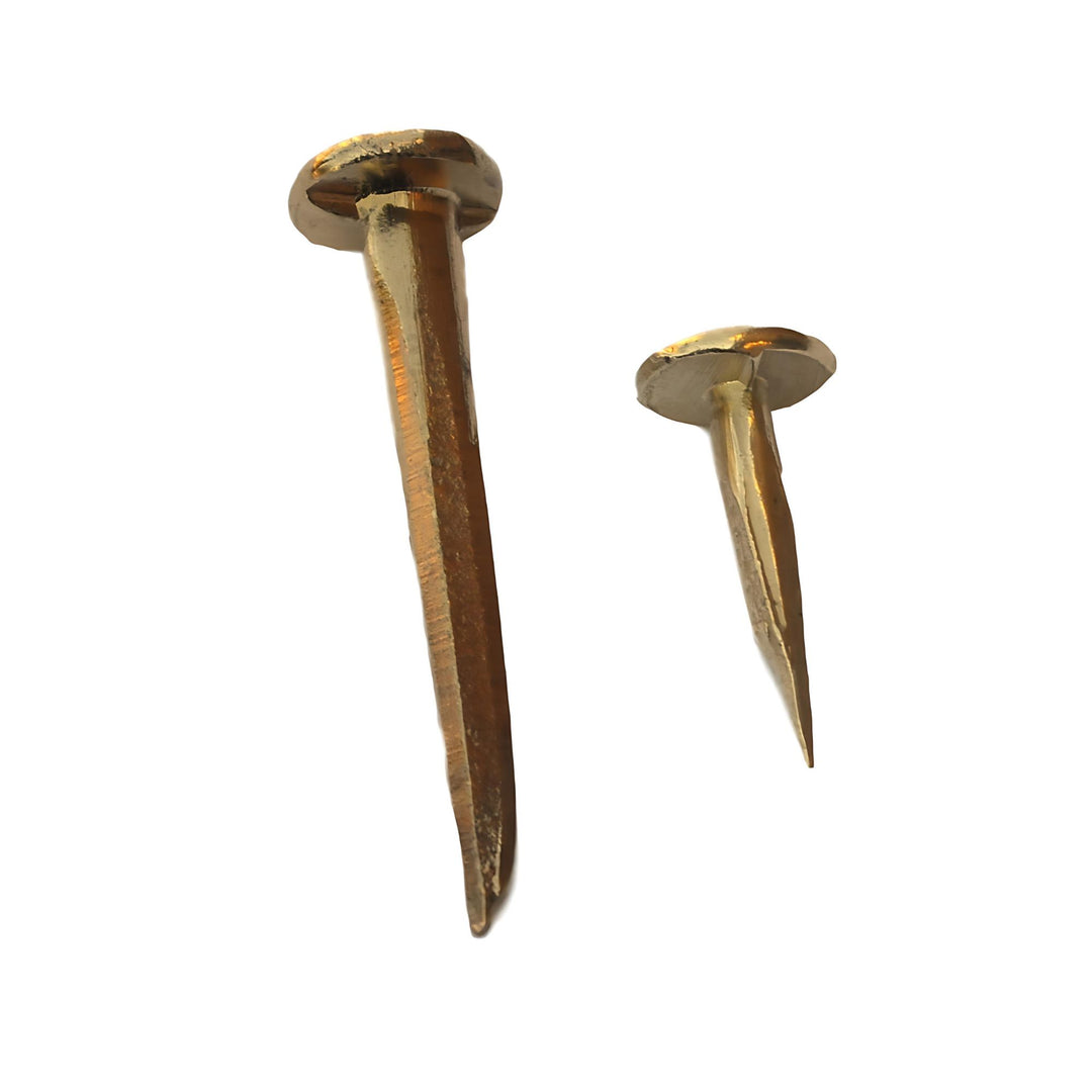 Antique Trunk Tacks - Authentic Brass & Steel for Perfect Vintage Restoration Trunk Restoration Restoration Supplies