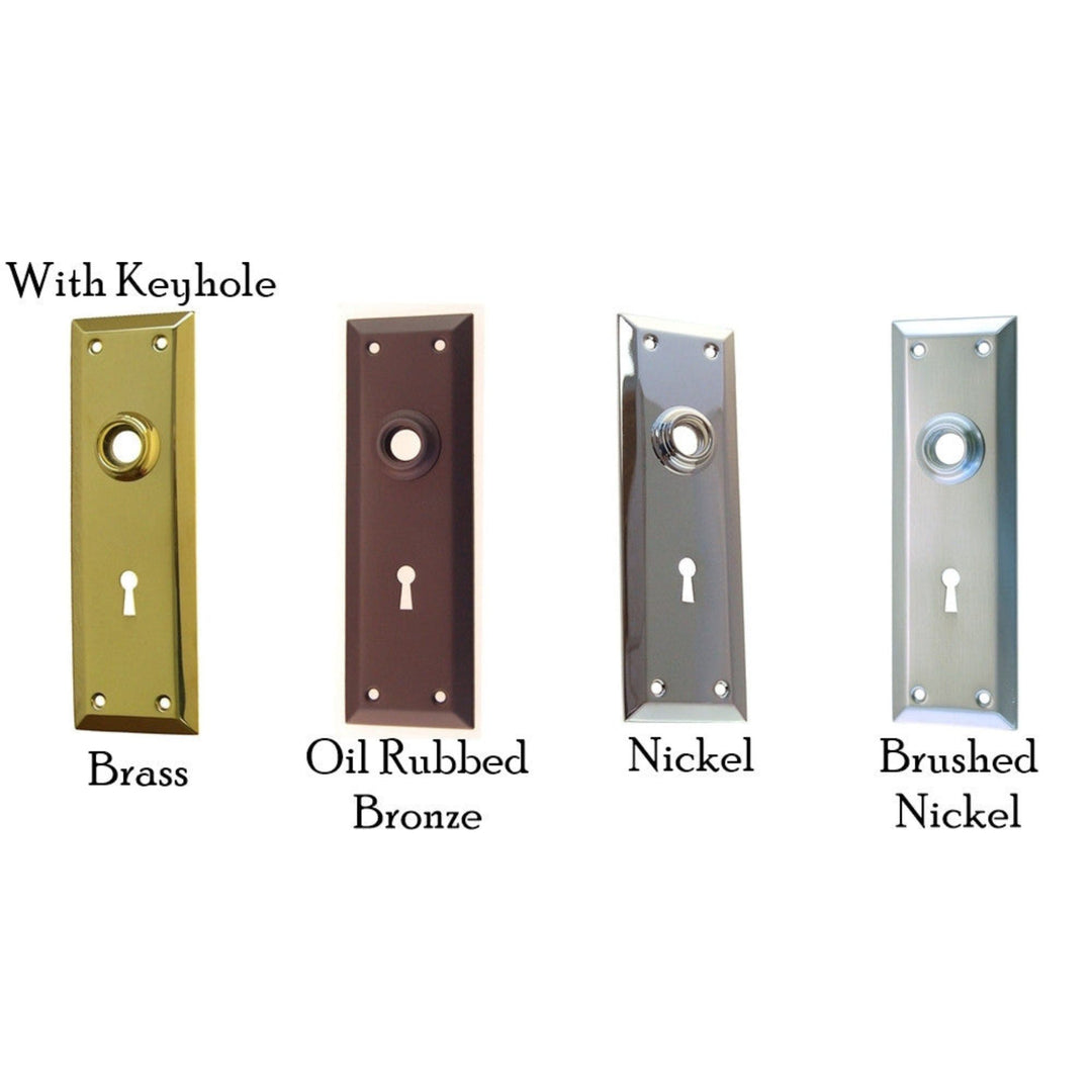 Door Knob Trim Plate Door & Window Hardware Restoration Supplies