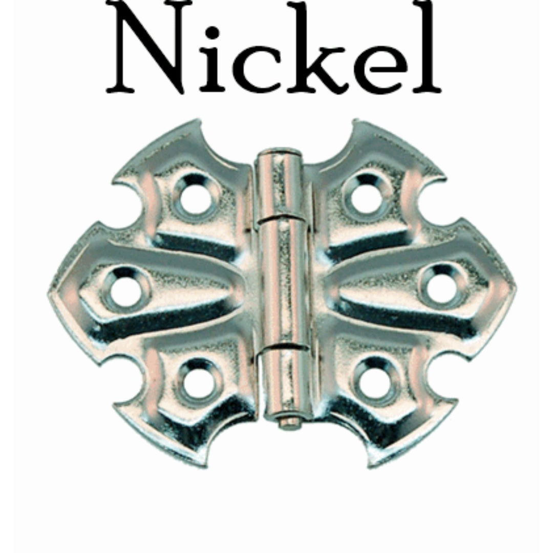 Embossed Ornamental Hinge Hinges Restoration Supplies