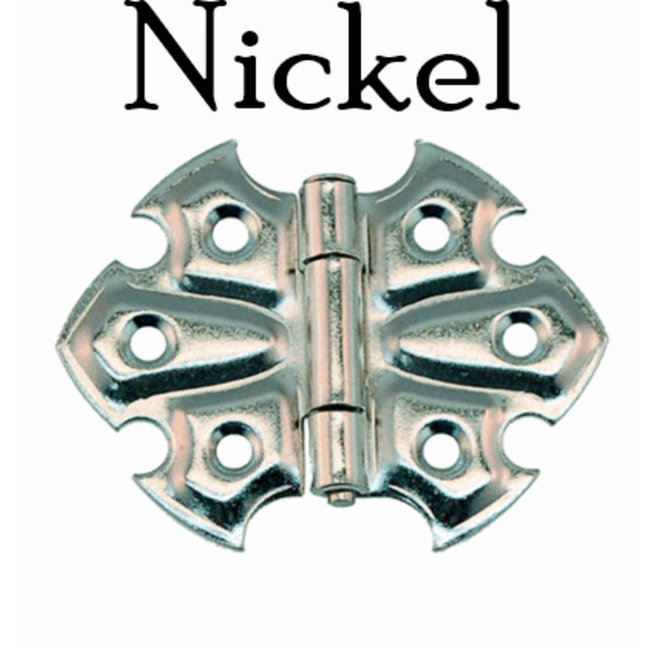 Embossed Ornamental Hinge Hinges Restoration Supplies