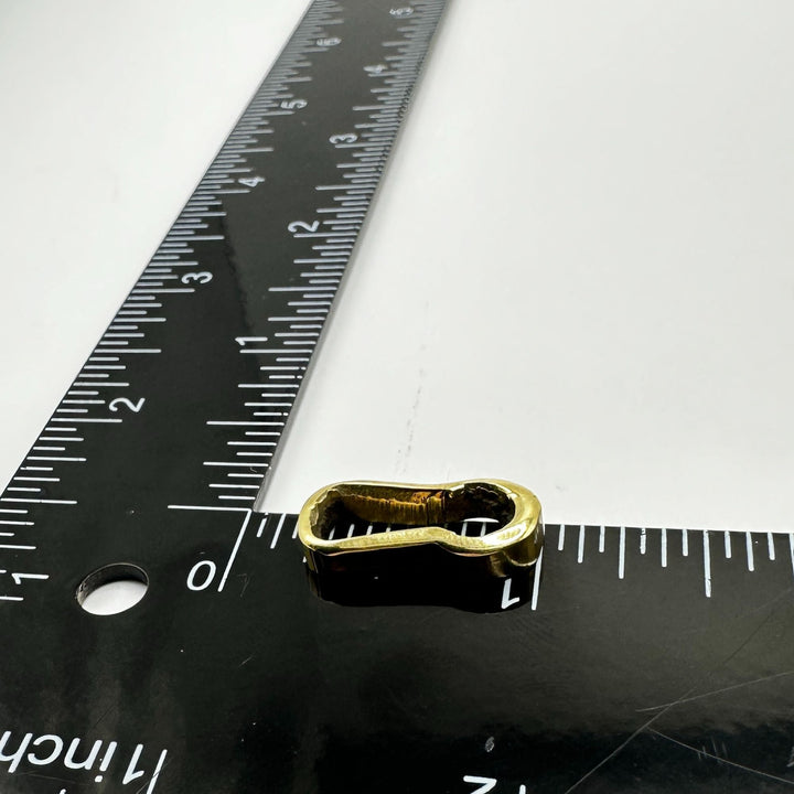 Authentic Cast Brass Keyhole Insert for Premium Antique Furniture Pieces Furniture Hardware Restoration Supplies