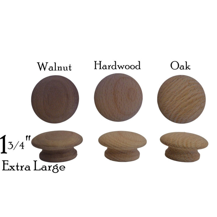 Wood Knob, Round Cabinet Hardware Restoration Supplies
