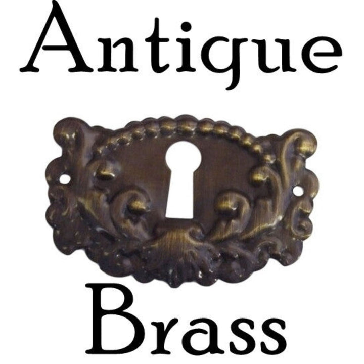 Ornate Victorian Keyhole Cover Furniture Hardware Restoration Supplies
