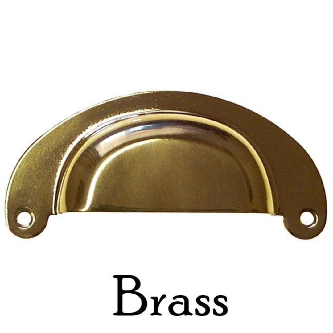 Bin Pull, Cast Brass Cabinet Hardware Restoration Supplies