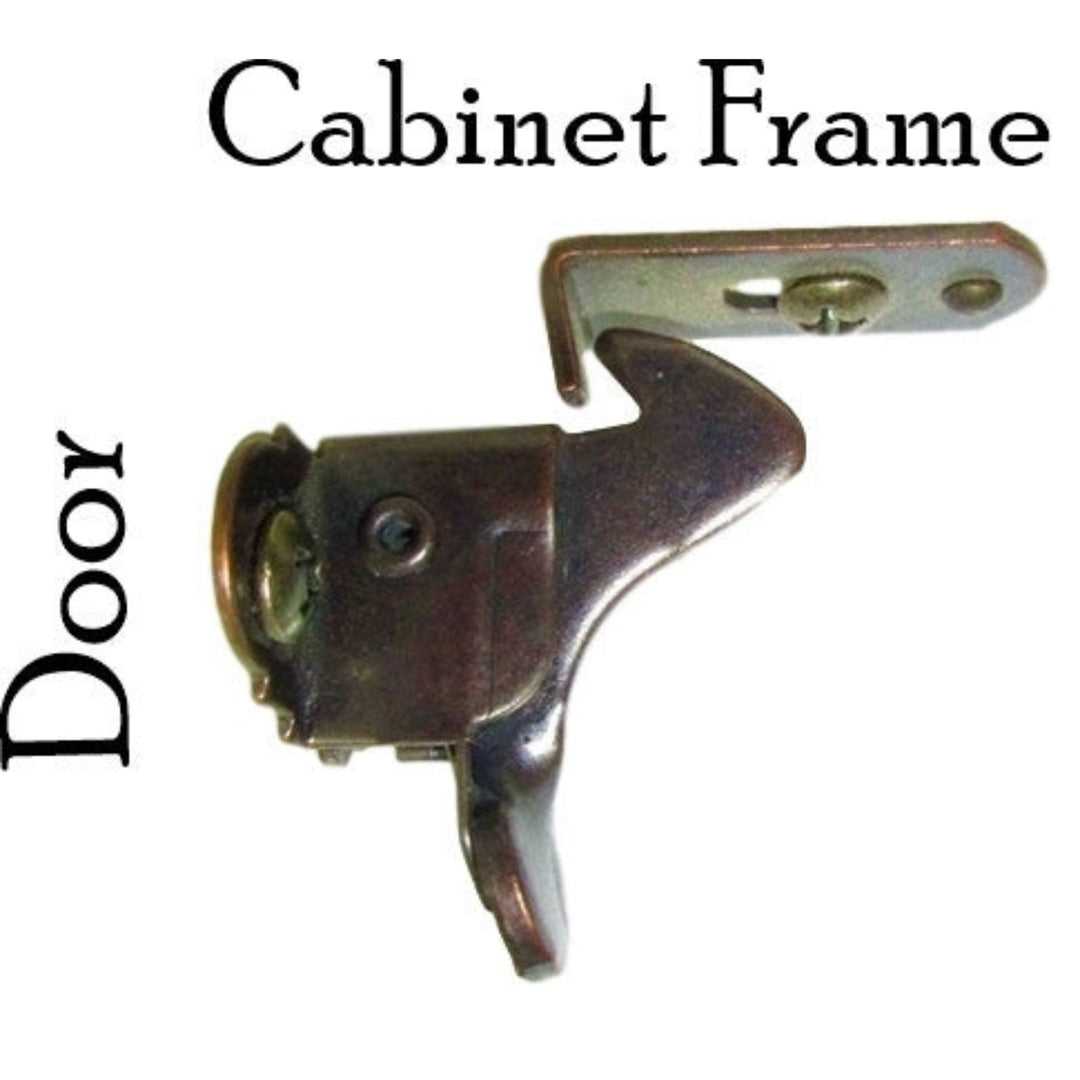 Brass Elbow Latch: Secure and Stylish Solution for Double Door Cabinets Cabinet Hardware Restoration Supplies