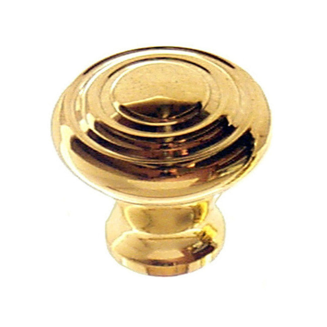 Nickel or Brass Round Art Deco Knob Cabinet Hardware Restoration Supplies