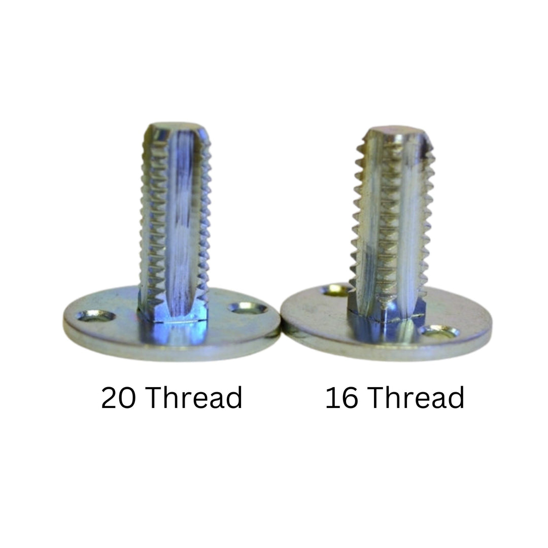 Dummy Spindles for Non-Turning Doorknobs (Pair) Door & Window Hardware Restoration Supplies 16 Thread 1-1/8" 