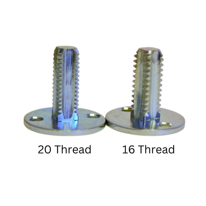 Dummy Spindles for Non-Turning Doorknobs (Pair) Door & Window Hardware Restoration Supplies 16 Thread 1-1/8" 