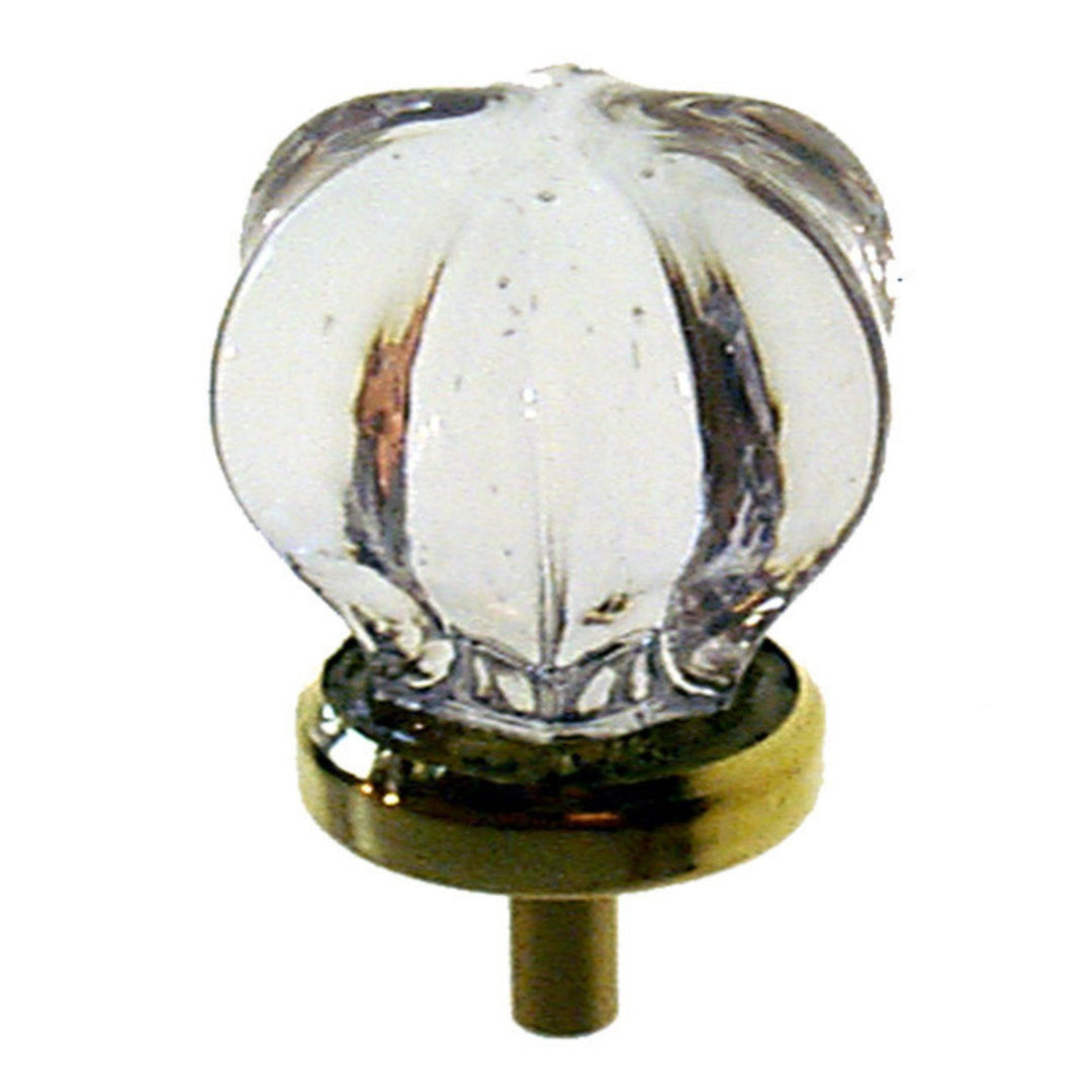 Clear Glass Knob, Star-Shaped Furniture Hardware Restoration Supplies