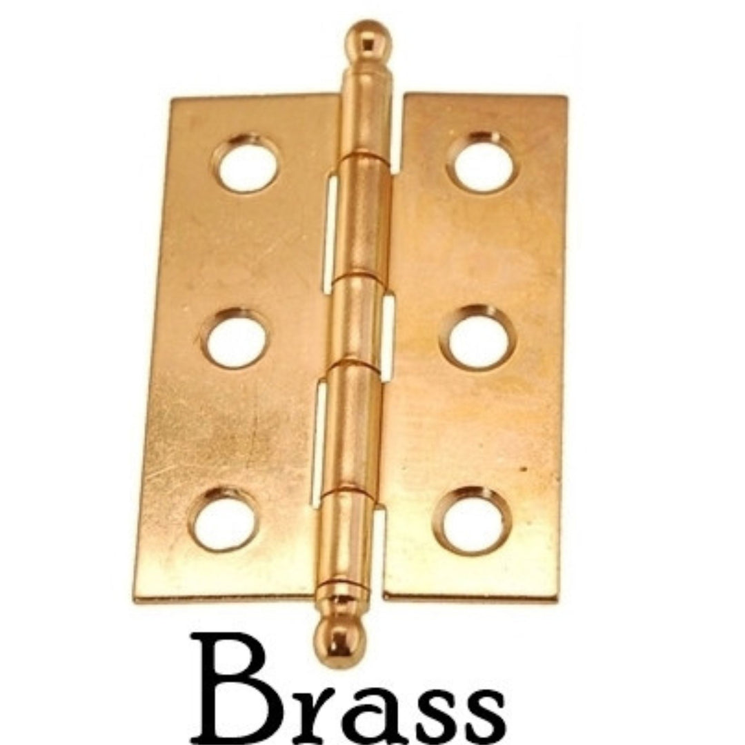 Butt Hinge with Ball Tips: Vintage Colonial Charm Meets Modern Functionality Furniture Hardware Restoration Supplies