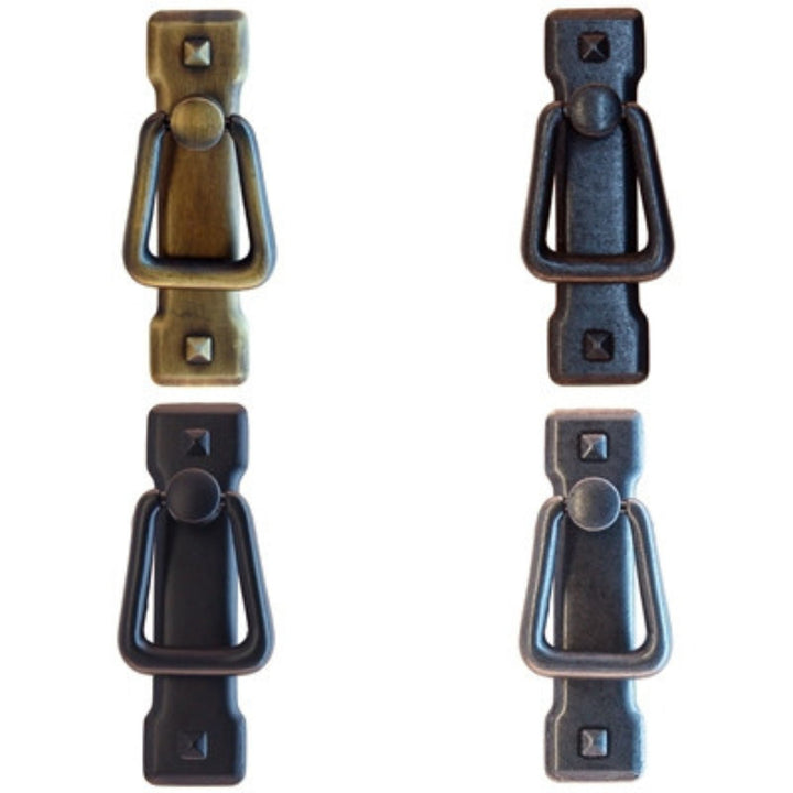 Arts & Crafts Vertical Ring Pull Furniture Hardware Restoration Supplies