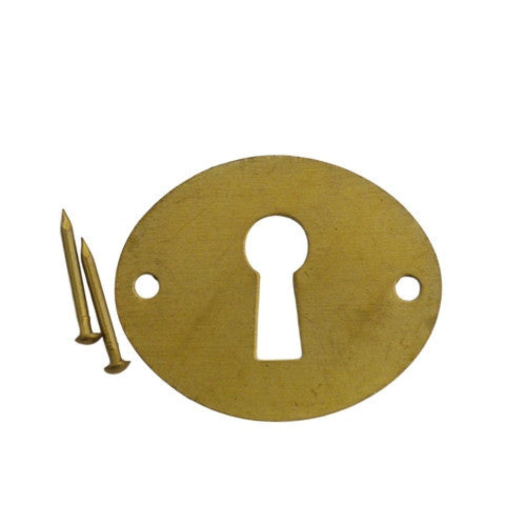Basic Keyhole Cover Furniture Hardware Restoration Supplies