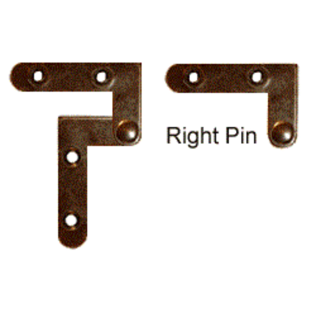 Offset Knife Hinge - Left or Right Furniture Hardware Restoration Supplies Right