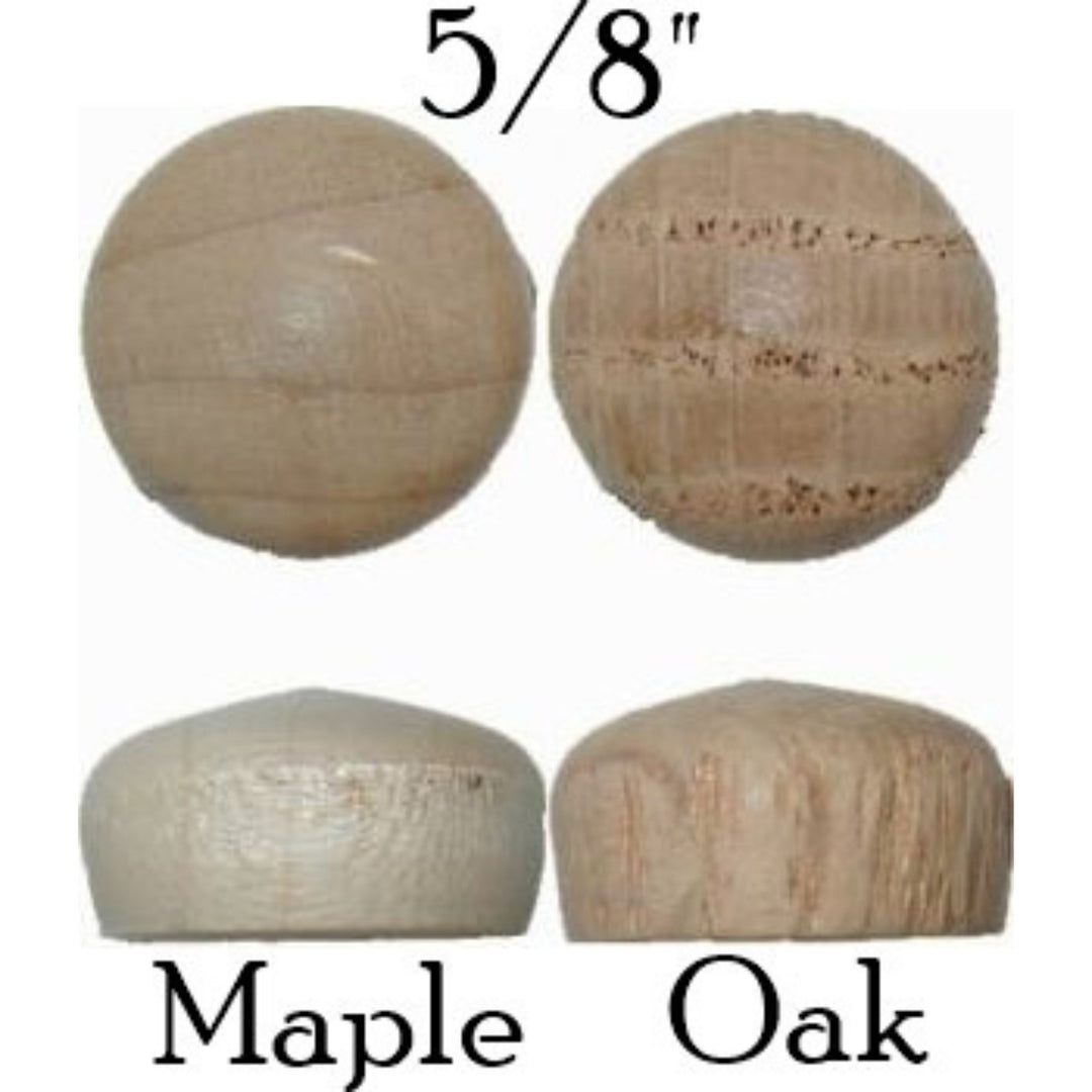 Wood Plugs, Rounded Head, End Grain All Other Products Restoration Supplies 5/8" Walnut 1 Dozen