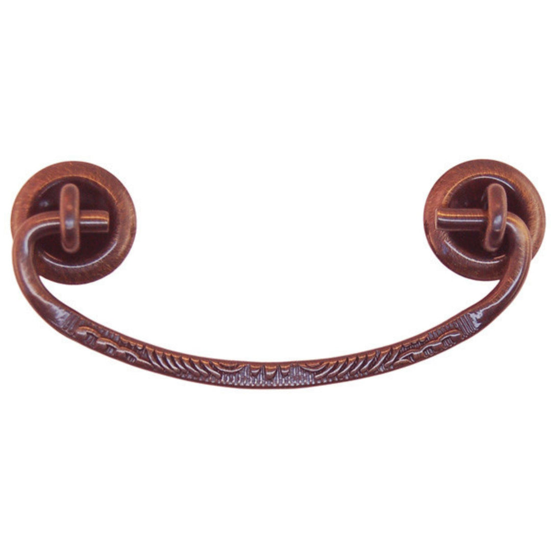 Elegant Victorian Bail Drawer Pull in Brass and Antique Brass for Timeless Furniture Charm Furniture Hardware Restoration Supplies