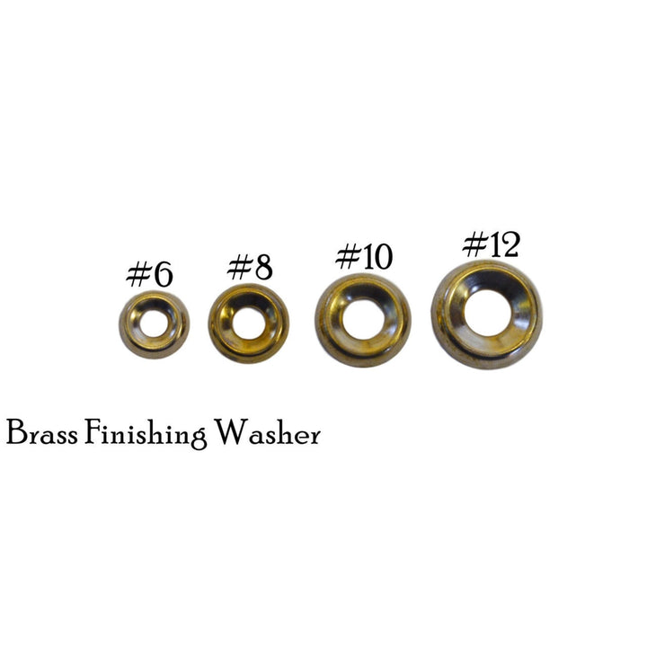Finish Washer *Size & Metal Options-Per Dozen All Other Products Restoration Supplies