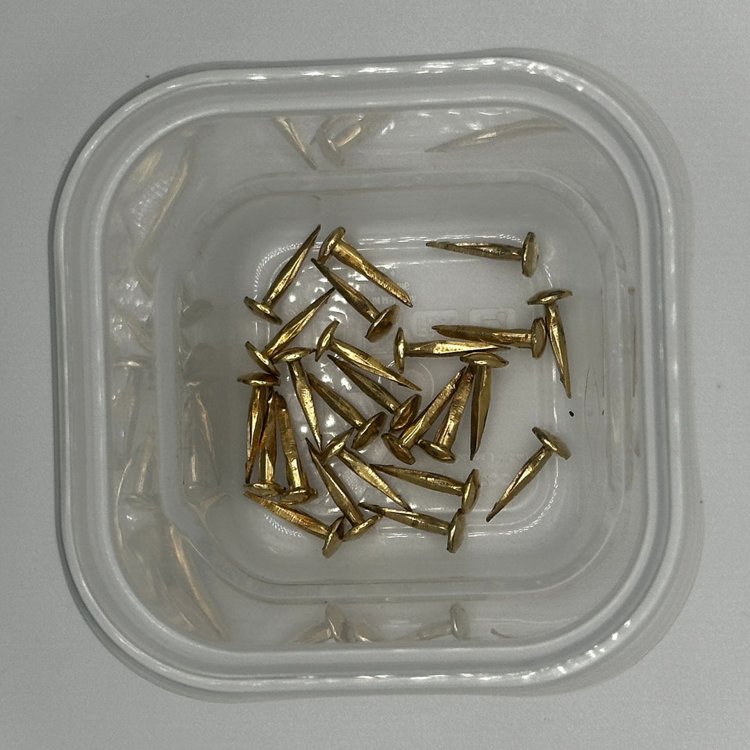 Antique Trunk Tacks - Authentic Brass & Steel for Perfect Vintage Restoration Trunk Restoration Restoration Supplies