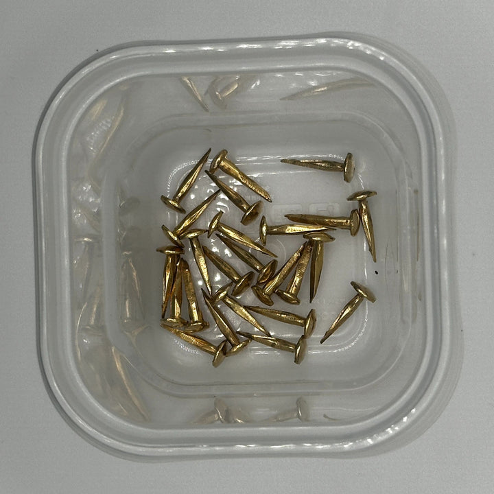 Antique Trunk Tacks - Authentic Brass & Steel for Perfect Vintage Restoration Trunk Restoration Restoration Supplies