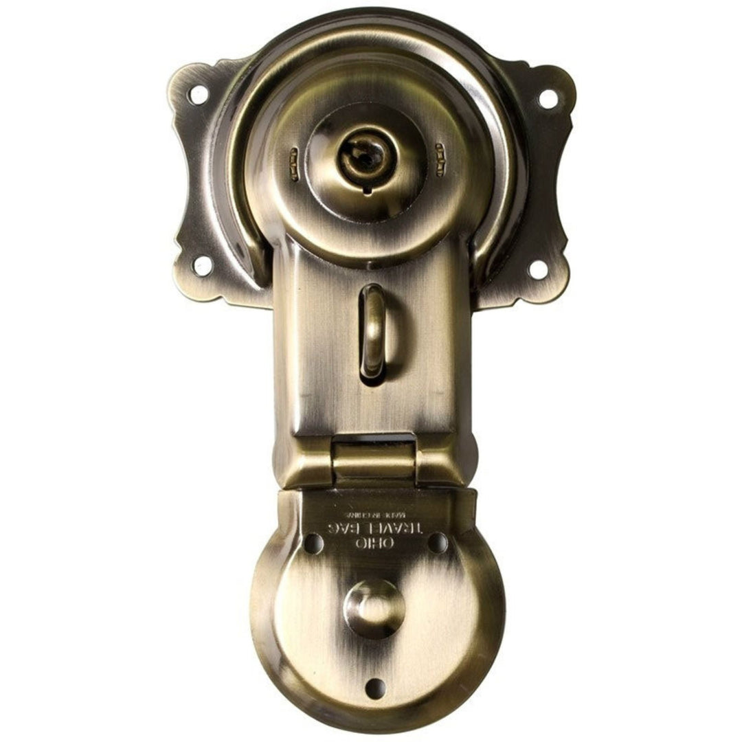 Vintage Brass Trunk Lock - Secure Your Treasures with Antique Elegance Trunk Restoration Restoration Supplies