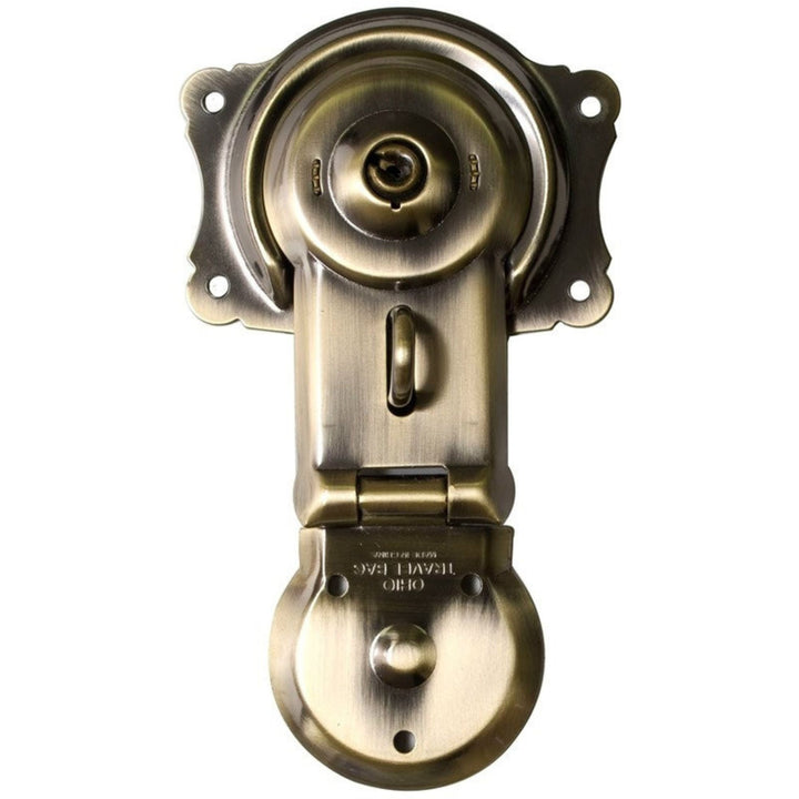 Vintage Brass Trunk Lock - Secure Your Treasures with Antique Elegance Trunk Restoration Restoration Supplies