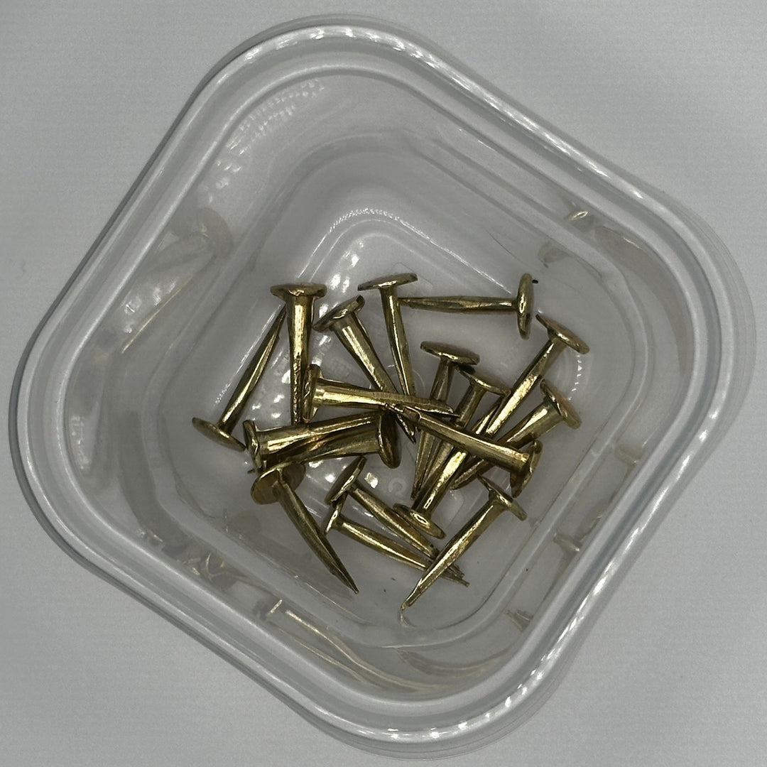 Antique Trunk Tacks - Authentic Brass & Steel for Perfect Vintage Restoration Trunk Restoration Restoration Supplies