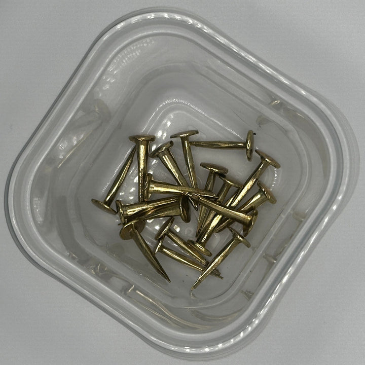 Antique Trunk Tacks - Authentic Brass & Steel for Perfect Vintage Restoration Trunk Restoration Restoration Supplies