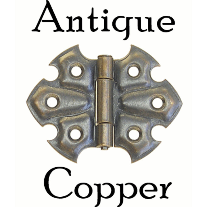 Embossed Ornamental Hinge Hinges Restoration Supplies