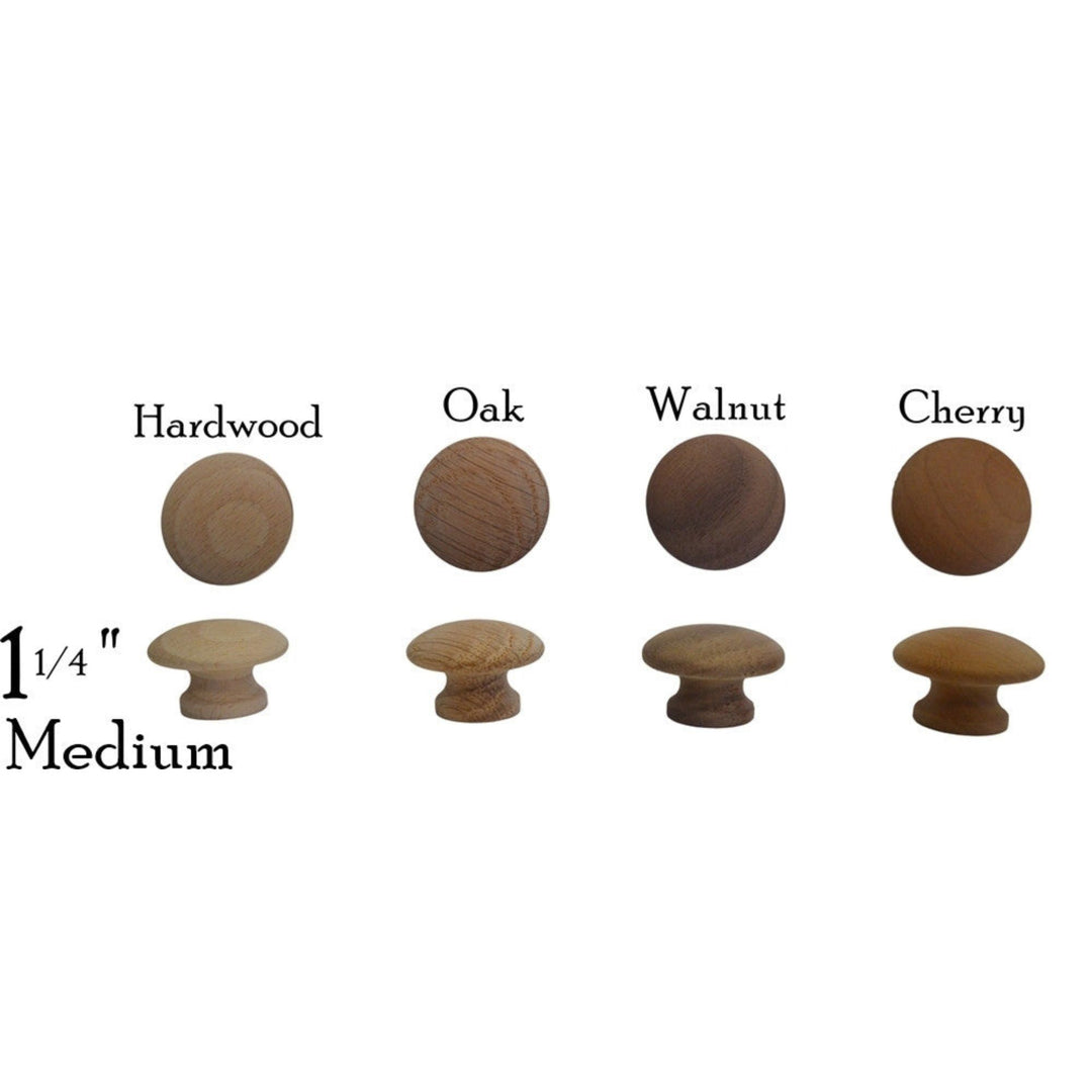 Wood Knob, Round Cabinet Hardware Restoration Supplies