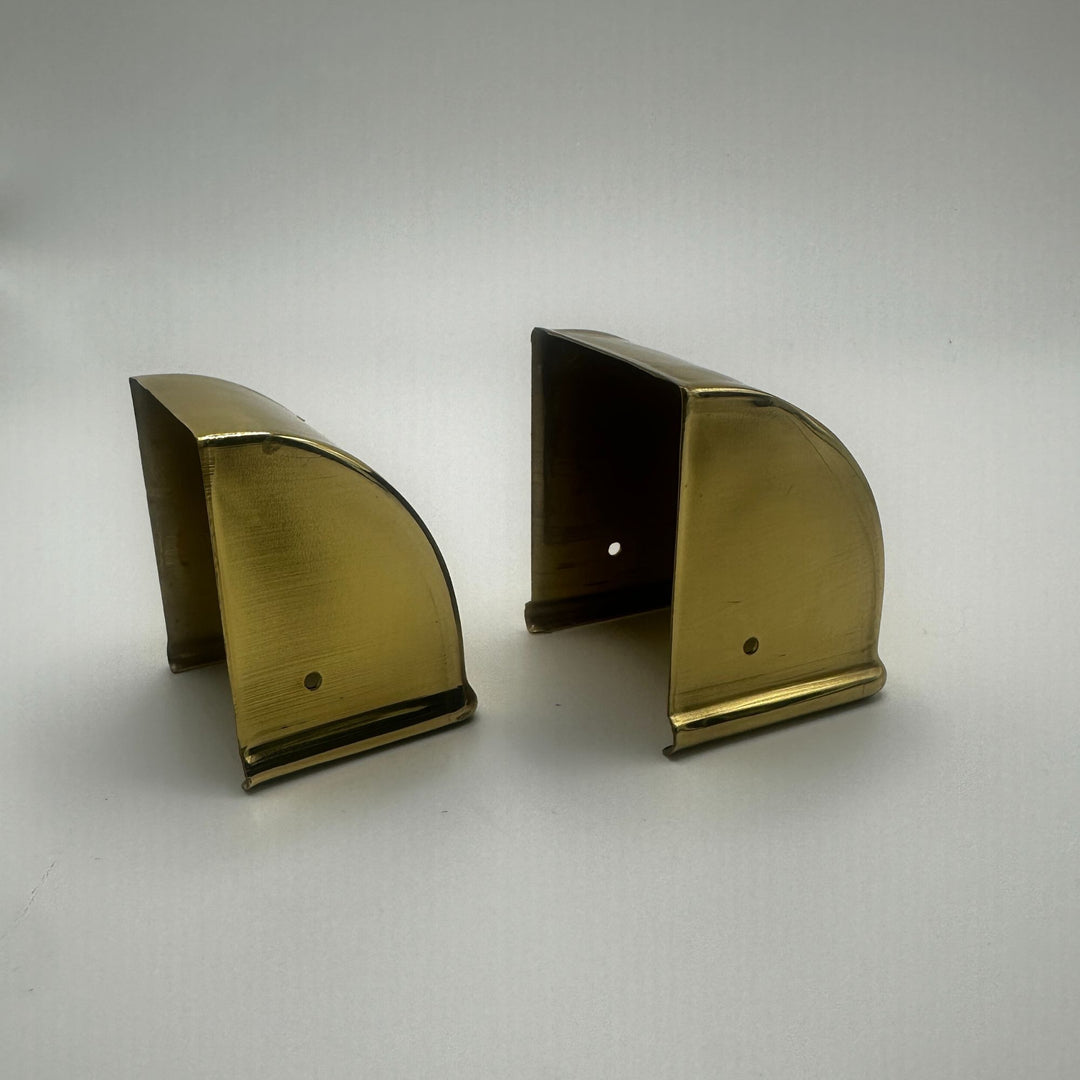 Elegant Brass Furniture Toe Caps Durable and Stylish Protection for All Furniture Types Furniture Hardware Restoration Supplies