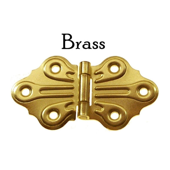 Embossed, Ornamental Hinge Furniture Hardware Restoration Supplies