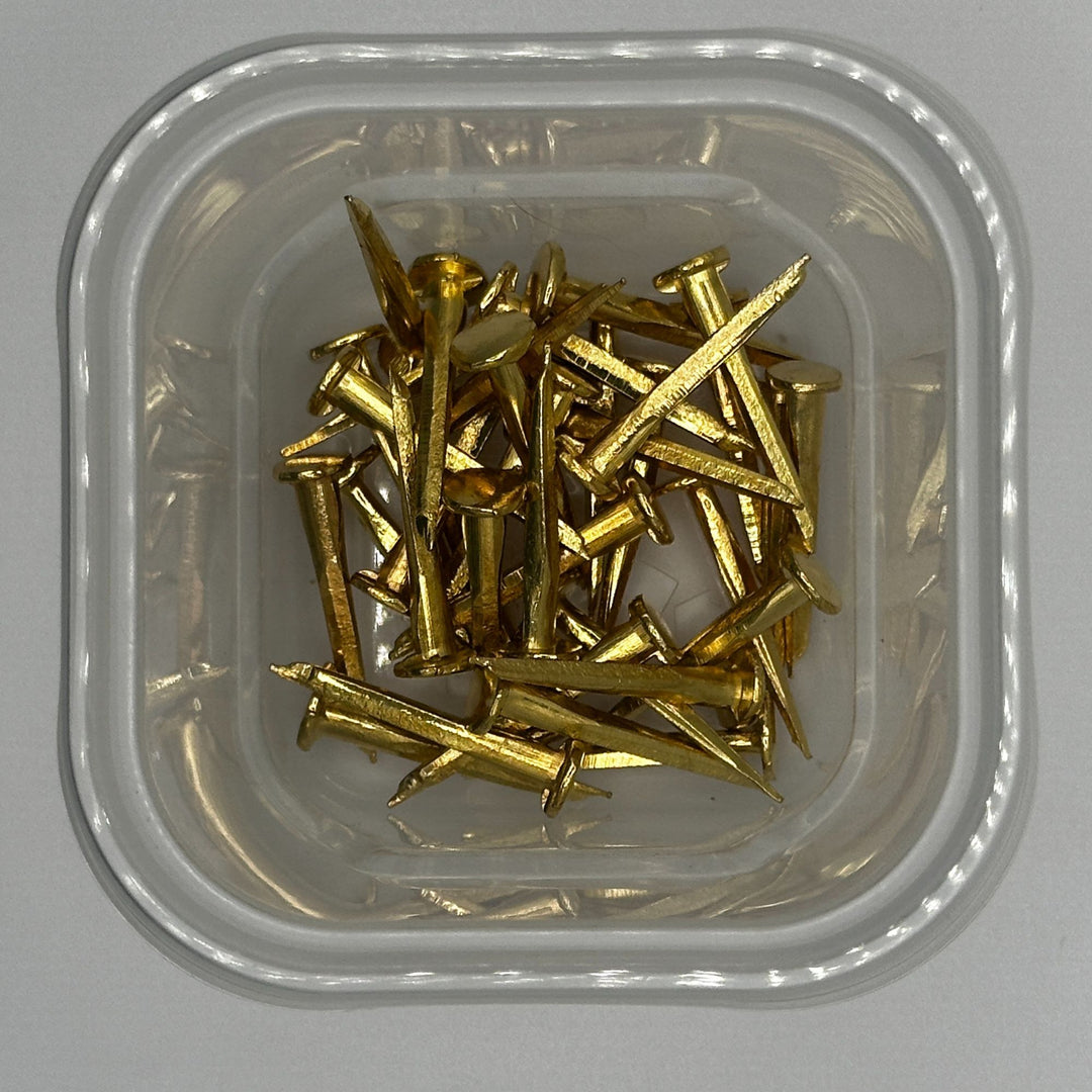 Antique Trunk Tacks - Authentic Brass & Steel for Perfect Vintage Restoration Trunk Restoration Restoration Supplies