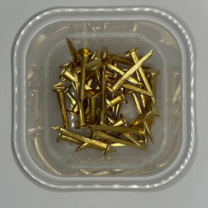 Antique Trunk Tacks - Authentic Brass & Steel for Perfect Vintage Restoration Trunk Restoration Restoration Supplies