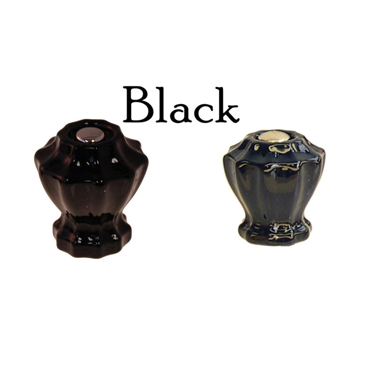 Fluted Glass Knob Vintage Old-Cut Replica Front Mounted Retro Depression Era Cabinet Hardware Restoration Supplies