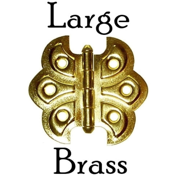 Historical Embossed Butterfly Hinge: Vintage Elegance for Your Cabinets Hinges Restoration Supplies