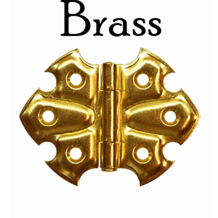 Embossed Ornamental Hinge Hinges Restoration Supplies