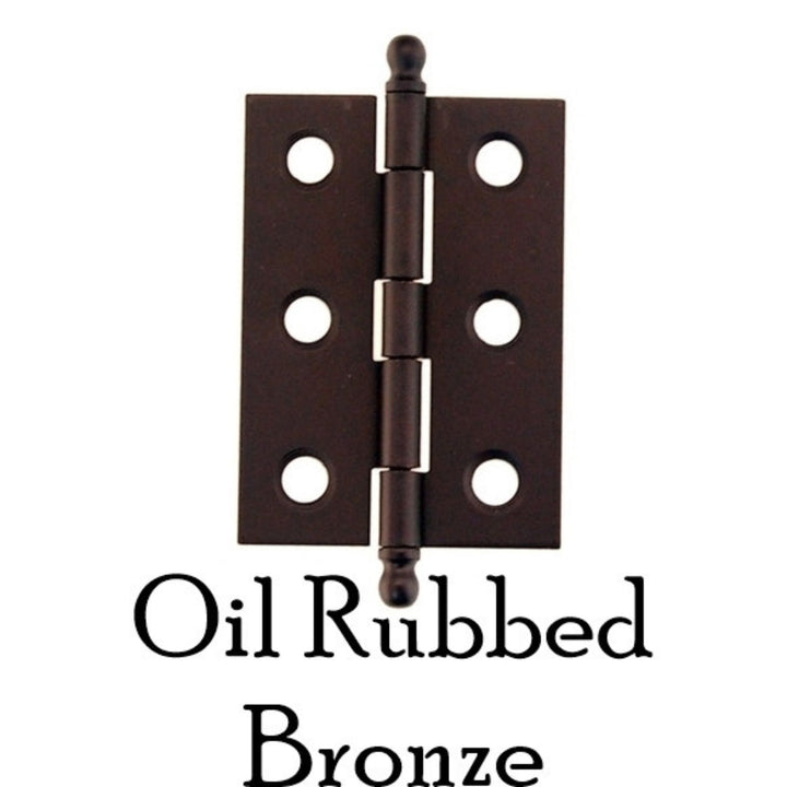 Butt Hinge with Ball Tips: Vintage Colonial Charm Meets Modern Functionality Furniture Hardware Restoration Supplies