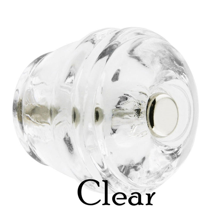 Glass Knob, Art Deco Style Cabinet Hardware Restoration Supplies