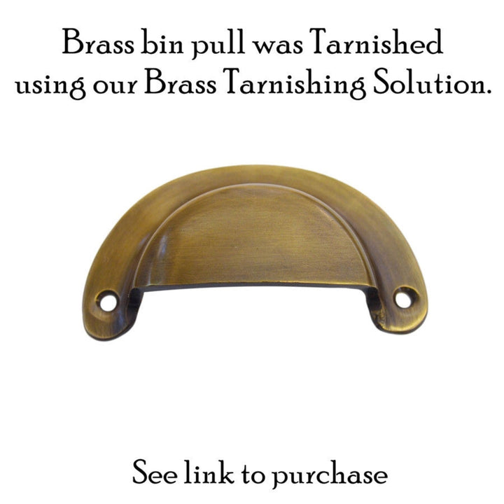 Bin Pull, Cast Brass Cabinet Hardware Restoration Supplies