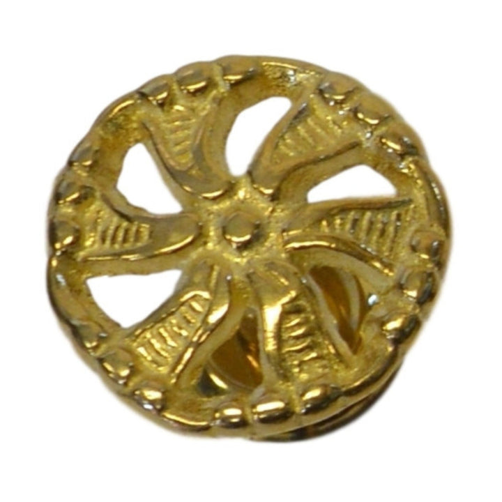 Elegant Decorative Victorian Knob in Brass and Antique Brass for Timeless Furniture Charm Cabinet Hardware Restoration Supplies