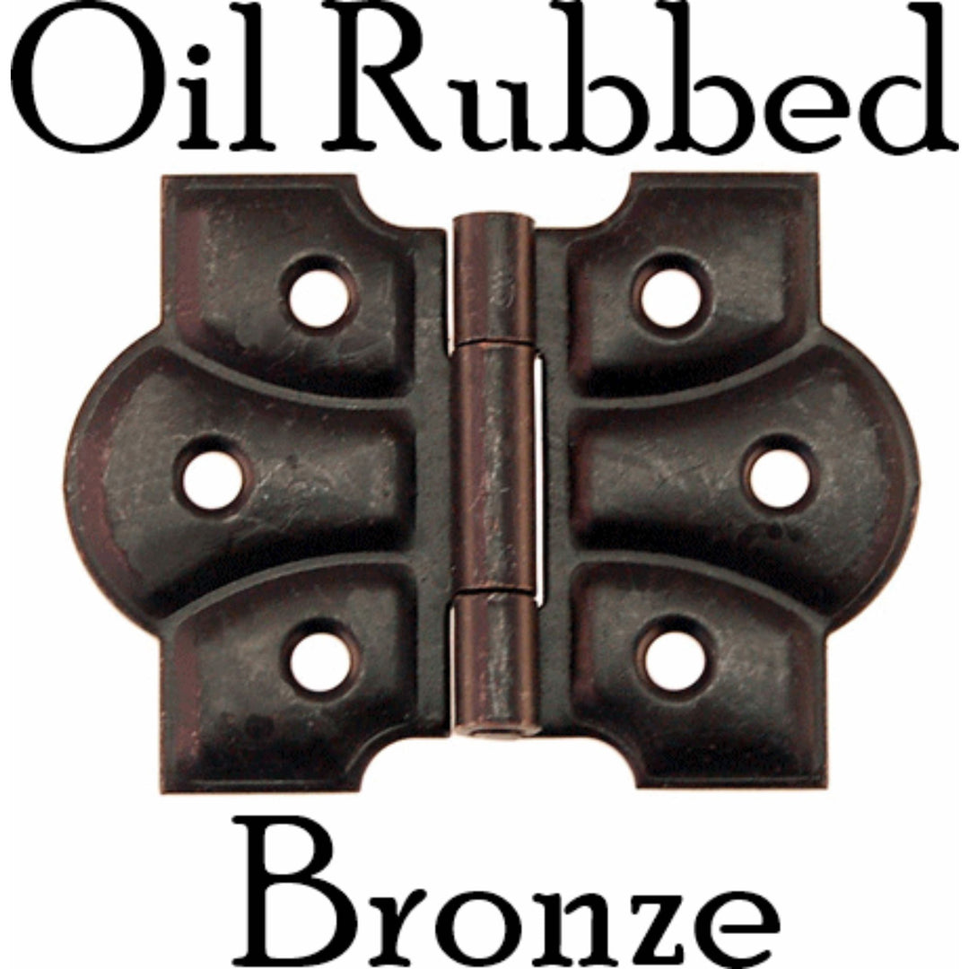 Embossed Cabinet Hinge Furniture Hardware Restoration Supplies Oil Rubbed Bronze