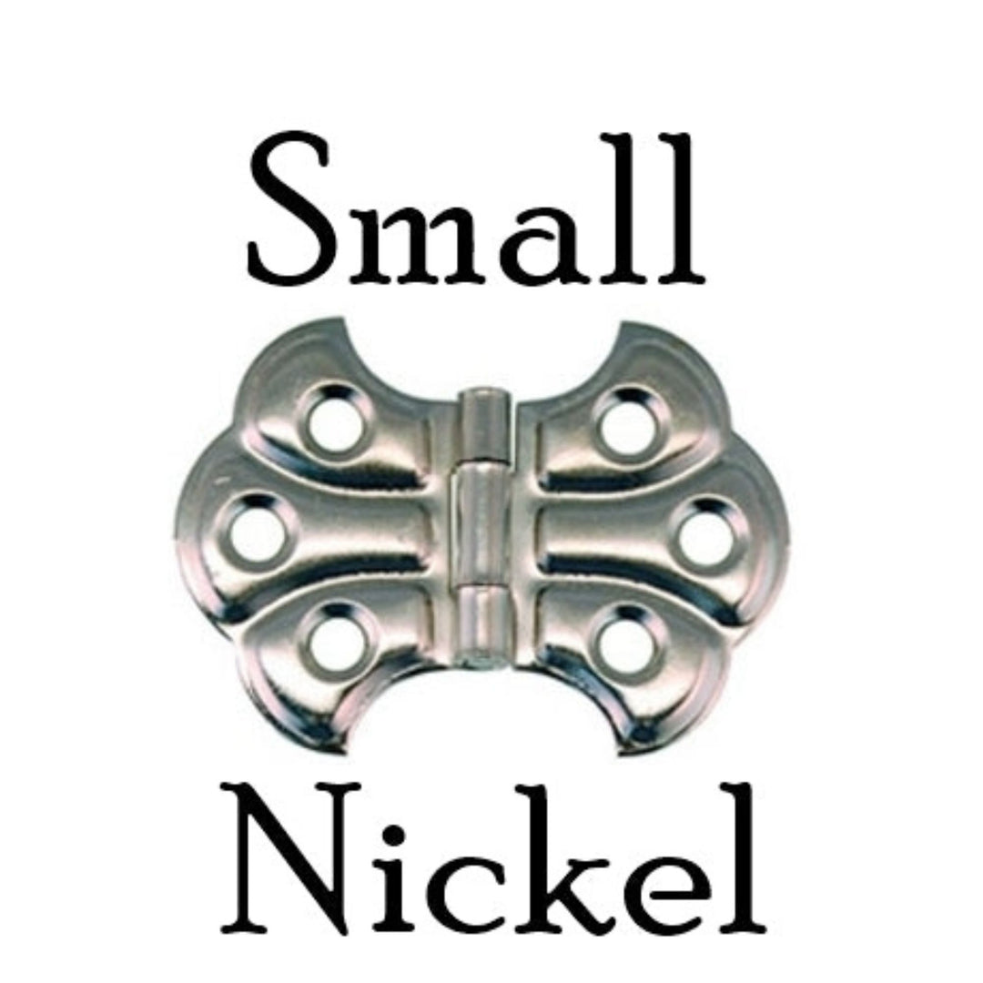 Historical Embossed Butterfly Hinge: Vintage Elegance for Your Cabinets Hinges Restoration Supplies