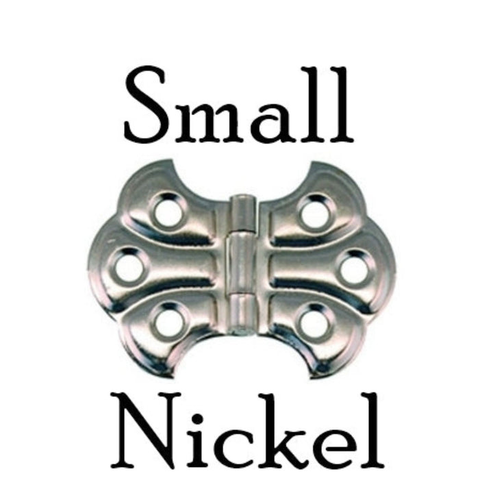 Historical Embossed Butterfly Hinge: Vintage Elegance for Your Cabinets Hinges Restoration Supplies