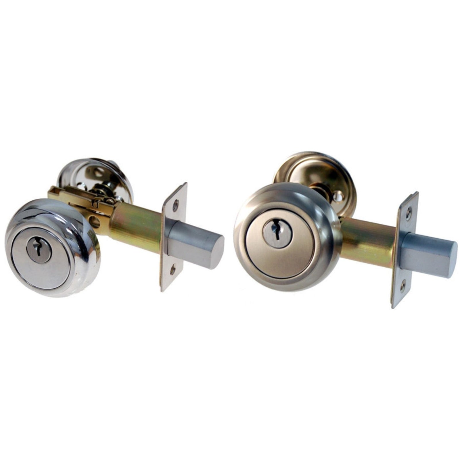 Low profile Deadbolt Latch Single Cylinder Thumbturn Lock Restoration Supplies